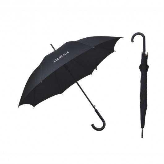 Business Umbrellas Closed and open